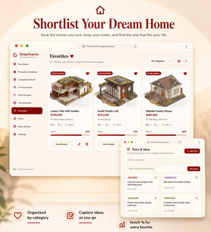 Home buying tracker toolhome buying tracker tool