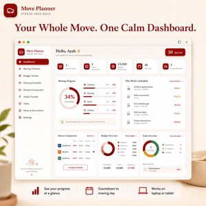 All-in-one moving dashboard all-in-one moving dashboard